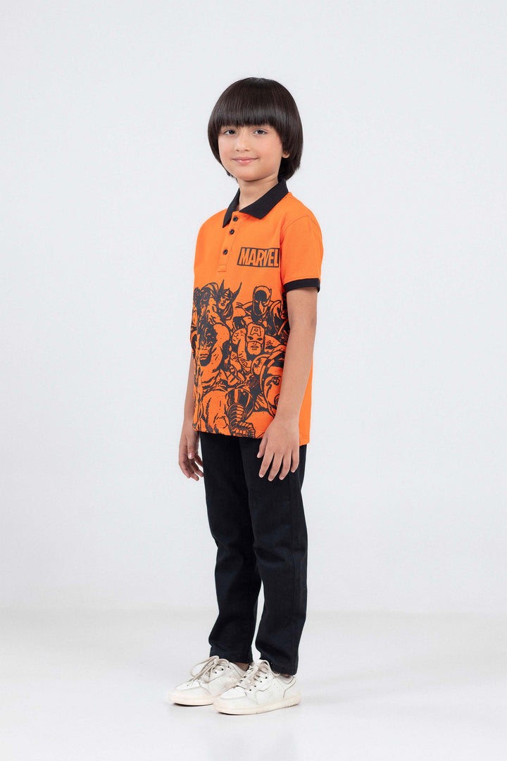 Marvel Printed Polo