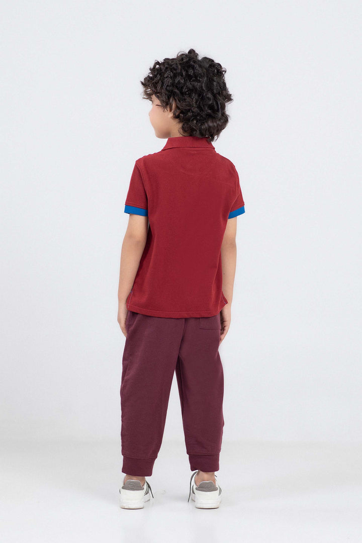 Stripe Panel Polo