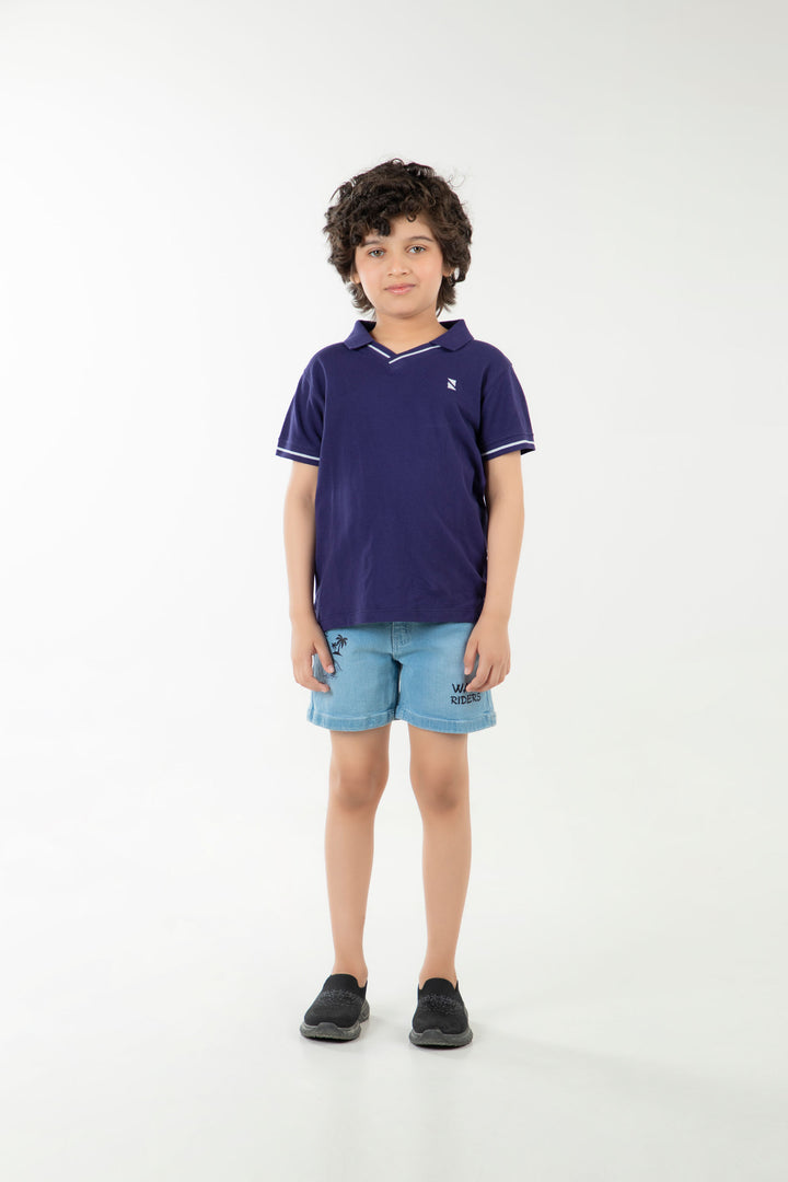 V-neck Polo