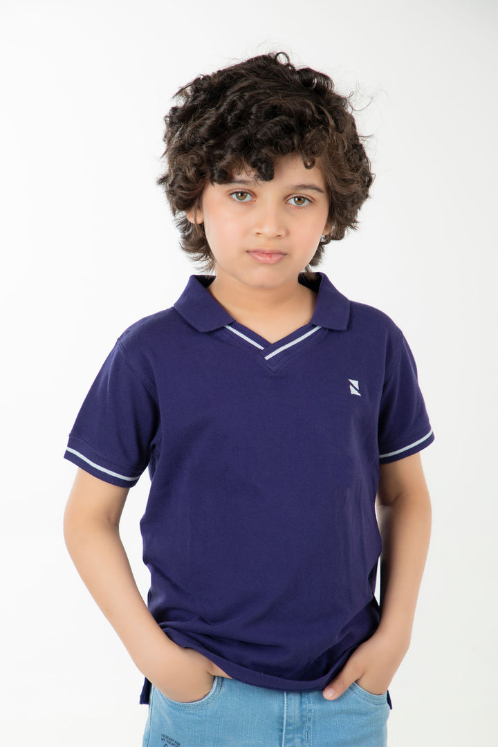 V-neck Polo