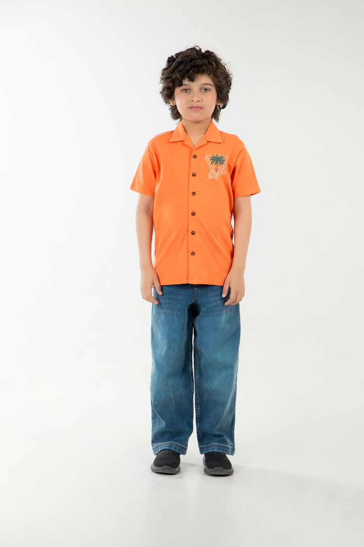 Button Down Polo