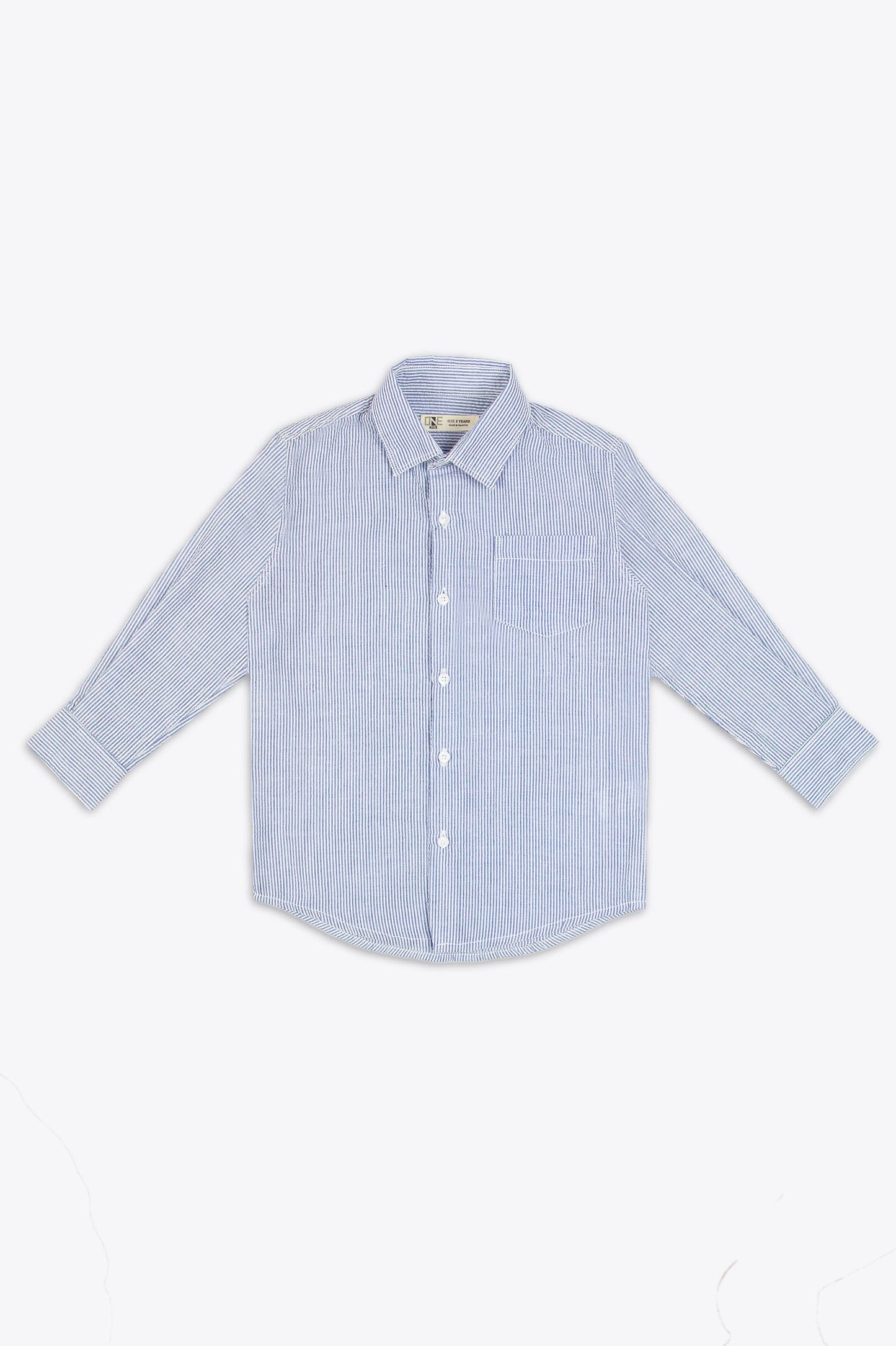 Stripe Shirt White/Blue