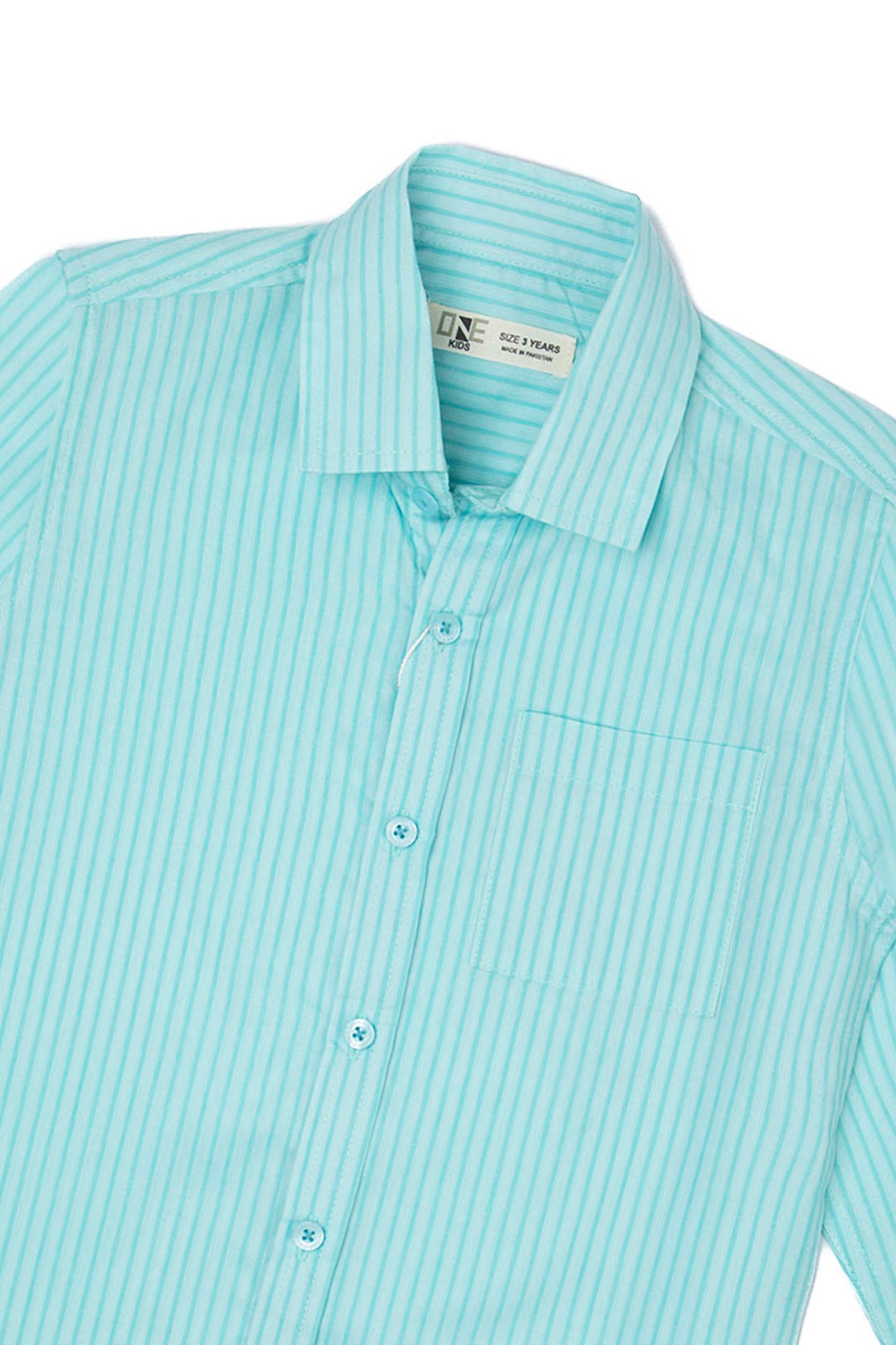 Contrasting Shirt Aqua