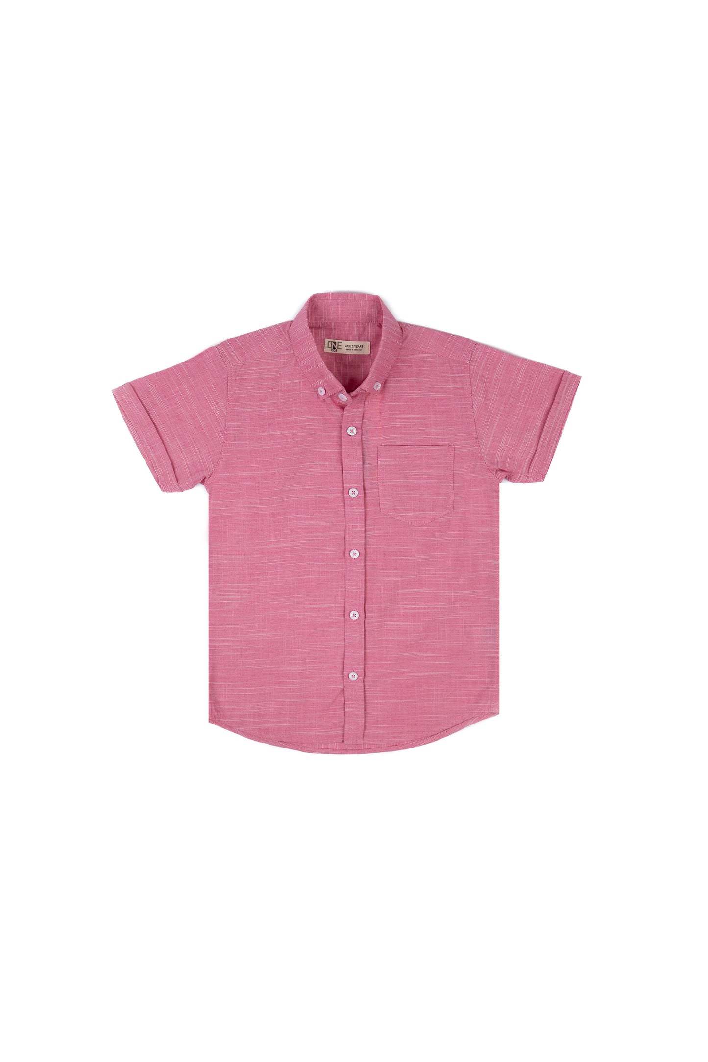 Piping Shirt Pink