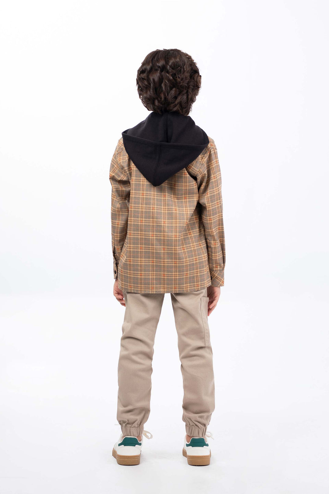 Hooded Check Shirt