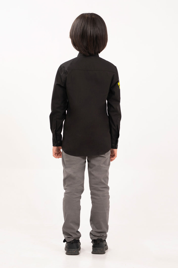 Flap pocket shirt