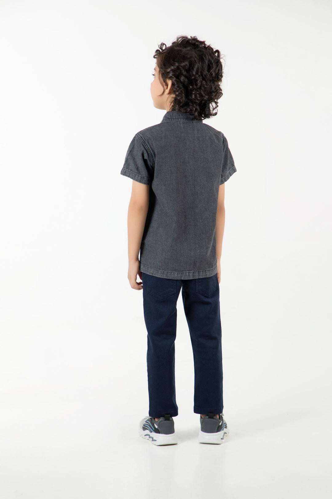 Embroidered Denim Shirt