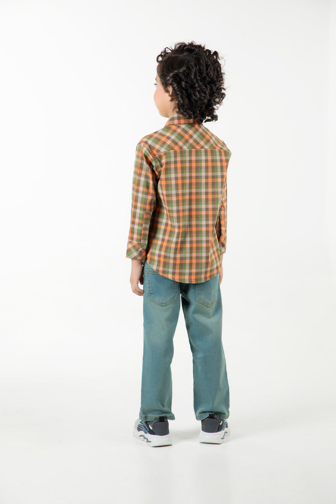 Embroidered Check Shirt