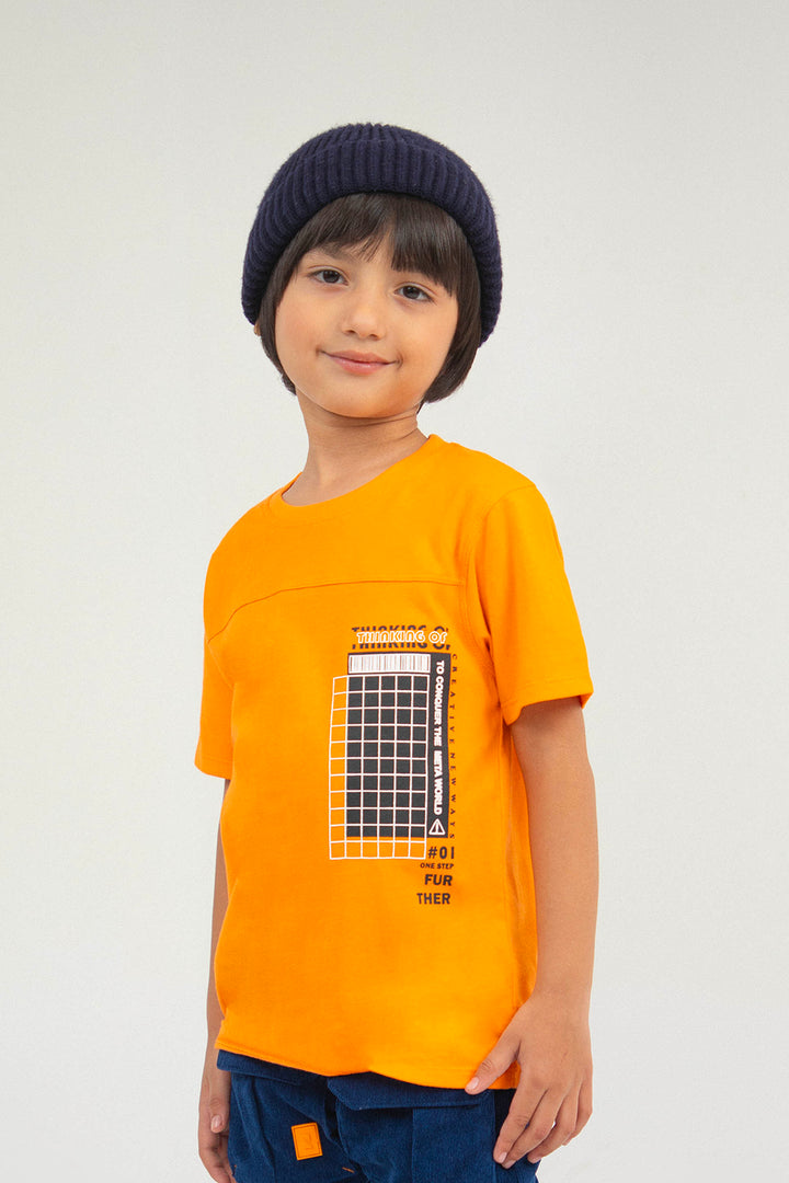 Meta Tee Orange