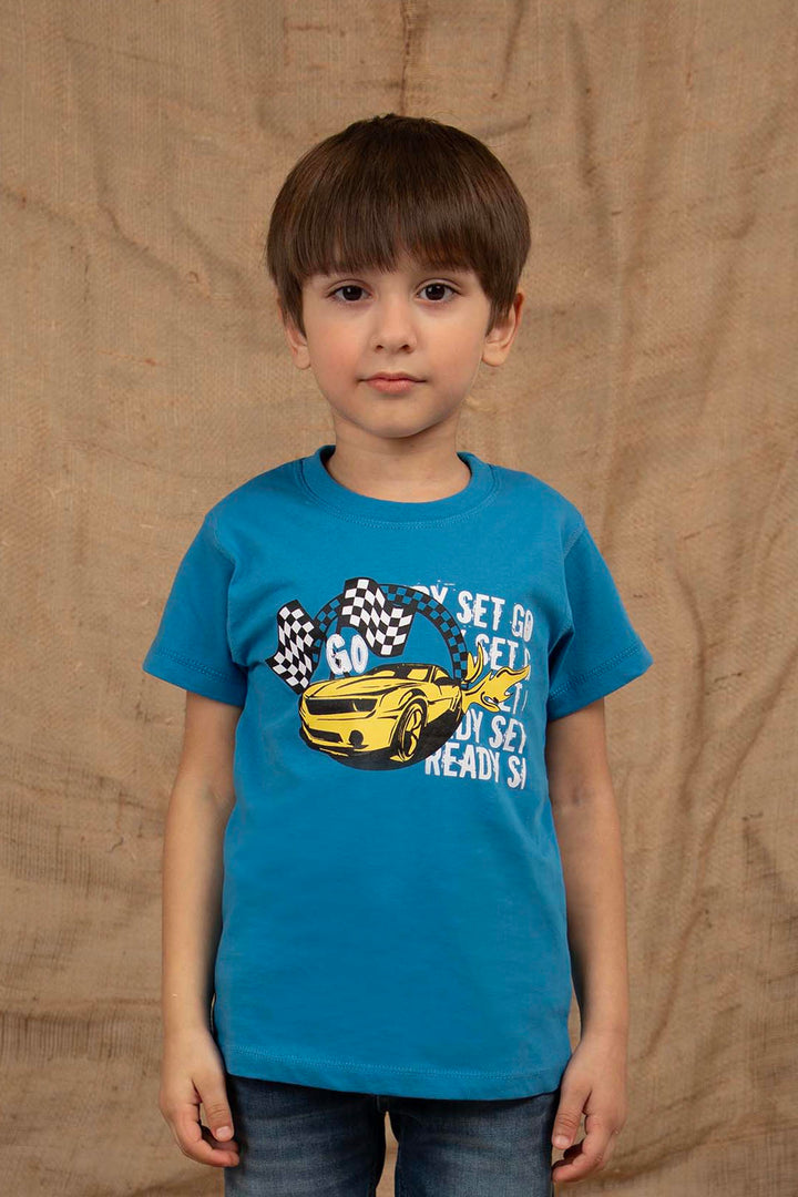 Racer Tee Blue