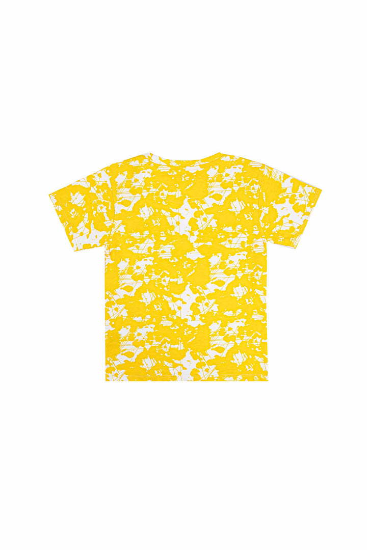 Tie Dye Tee Yellow