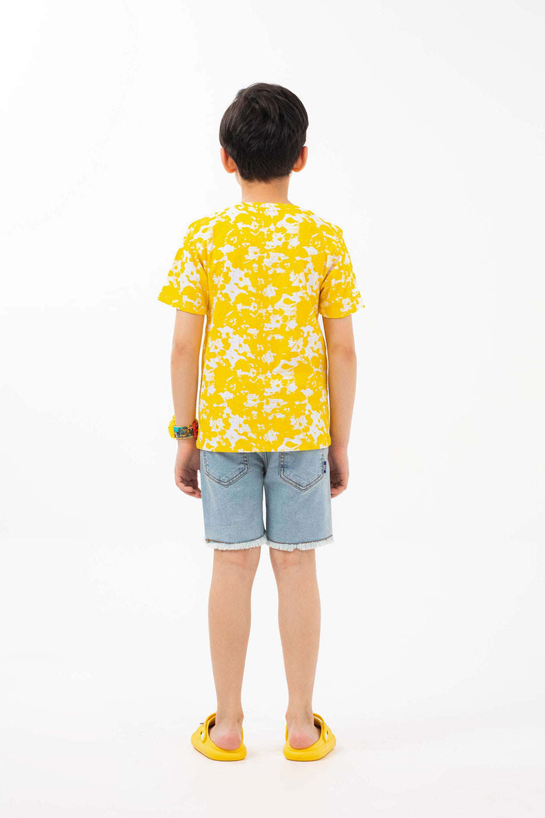 Tie Dye Tee Yellow