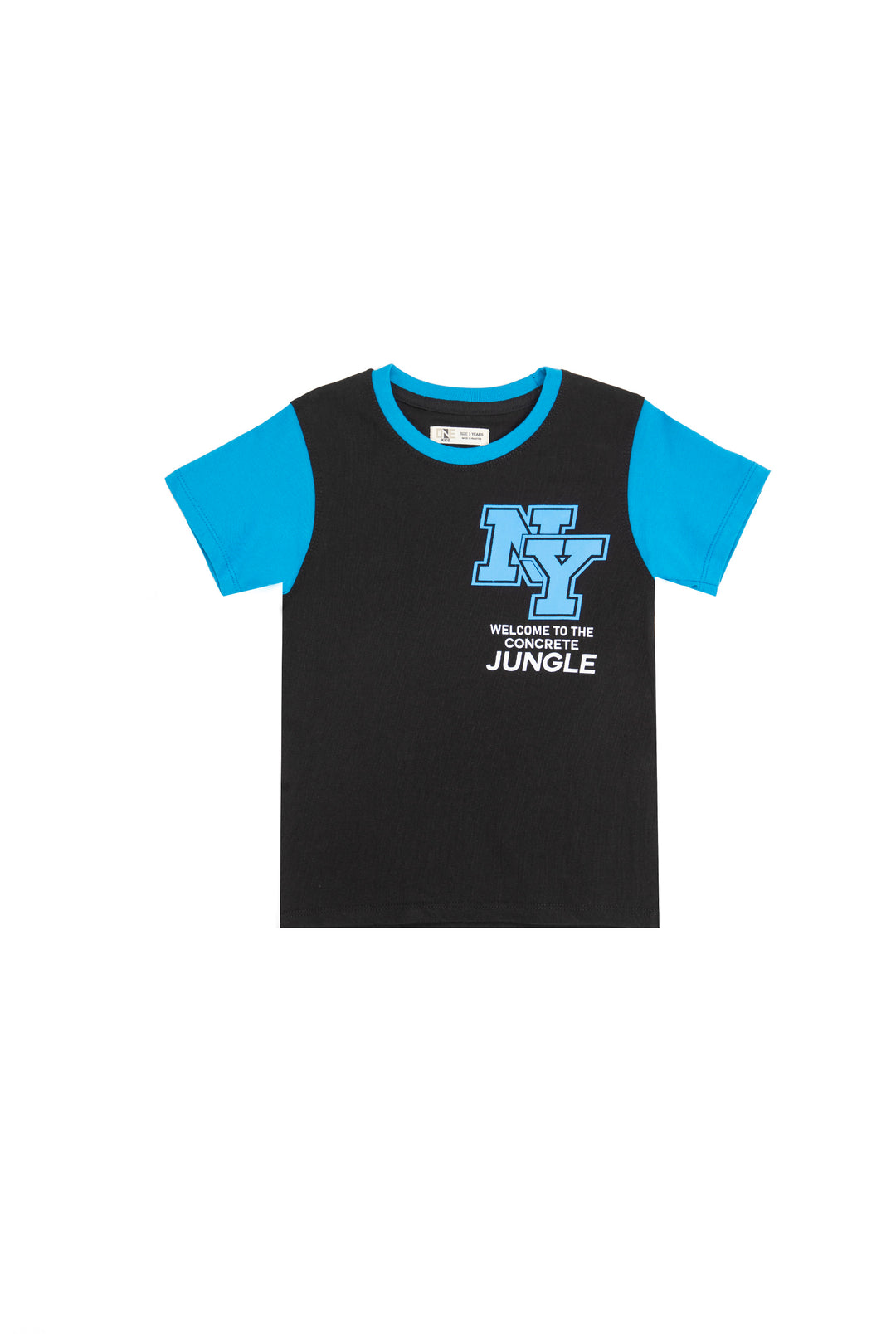 Sports Tee Black/Blue