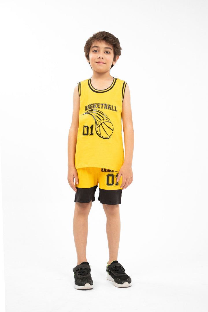 Sports Vest Yellow