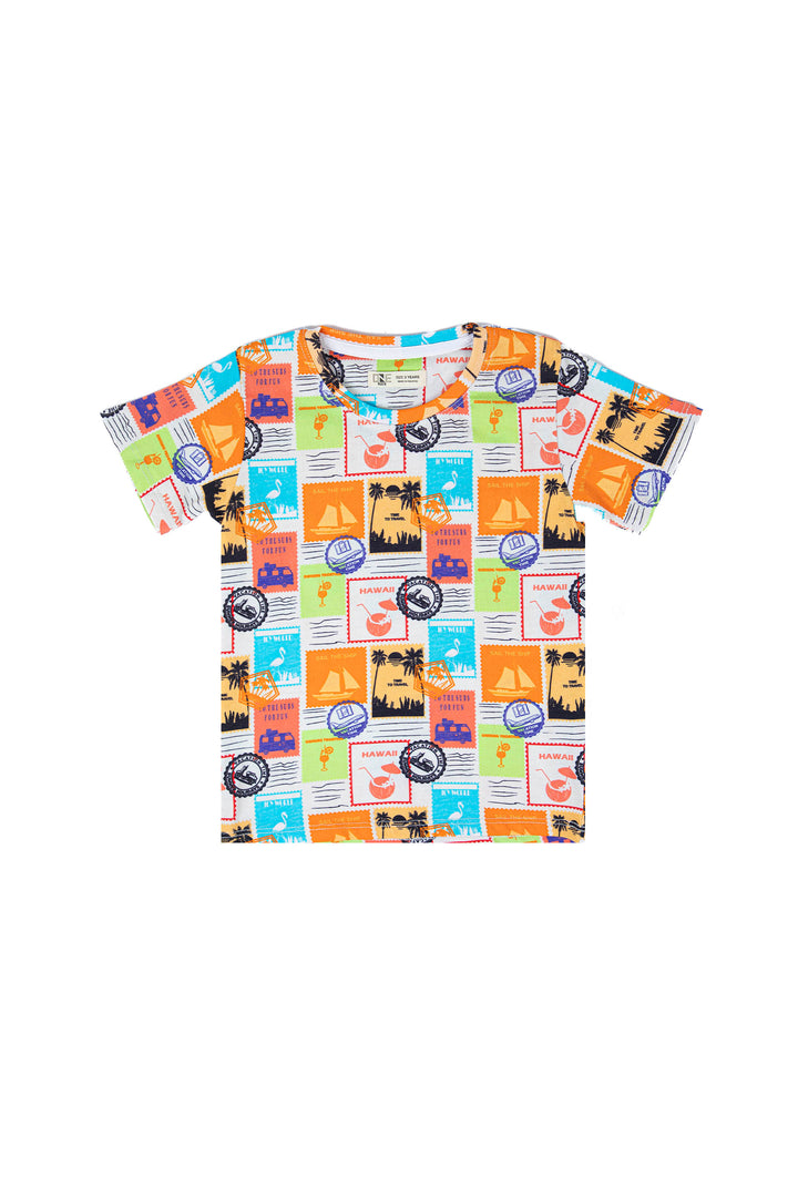 Stamp Tee Multi