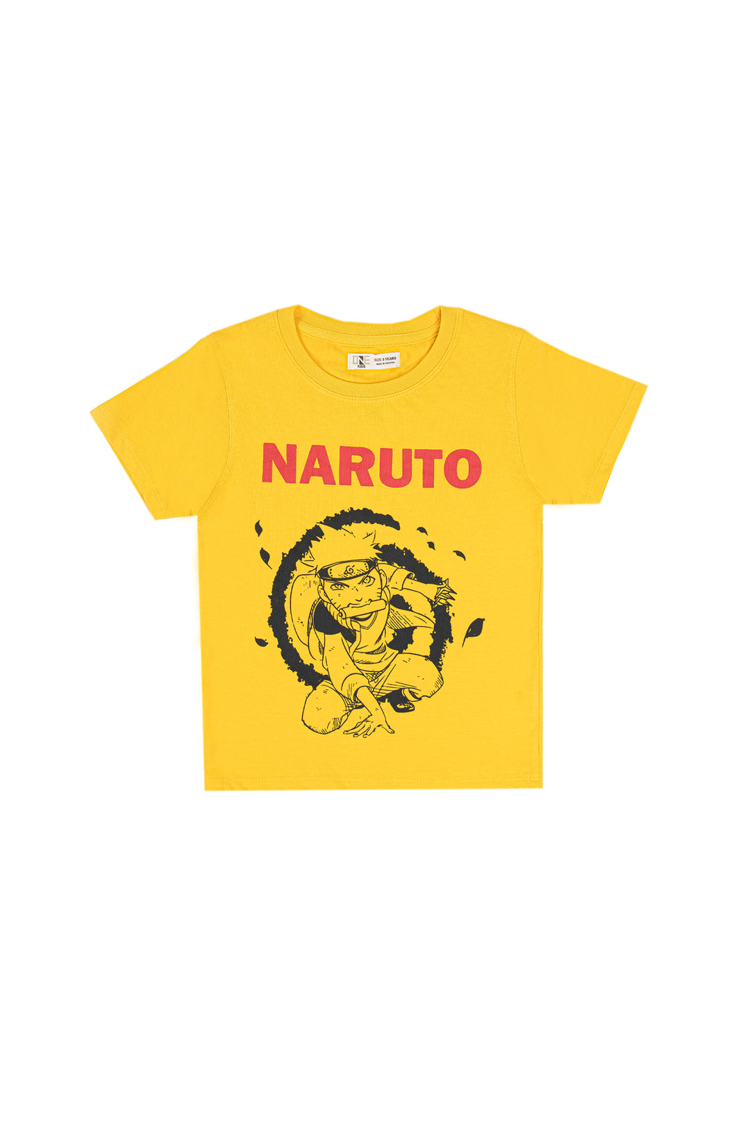 Naruto Tee Mustard