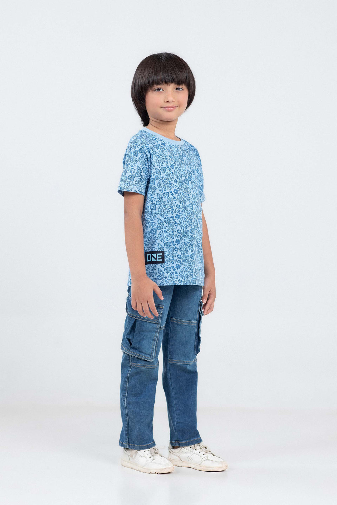 Paisley Printed Tee