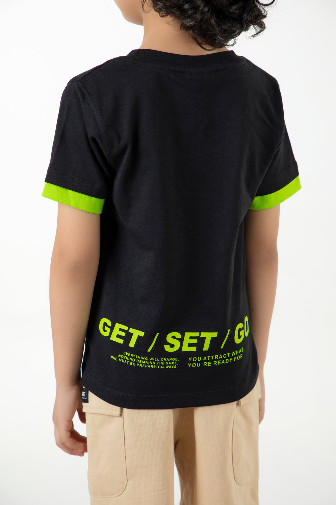 Contrasting Tee