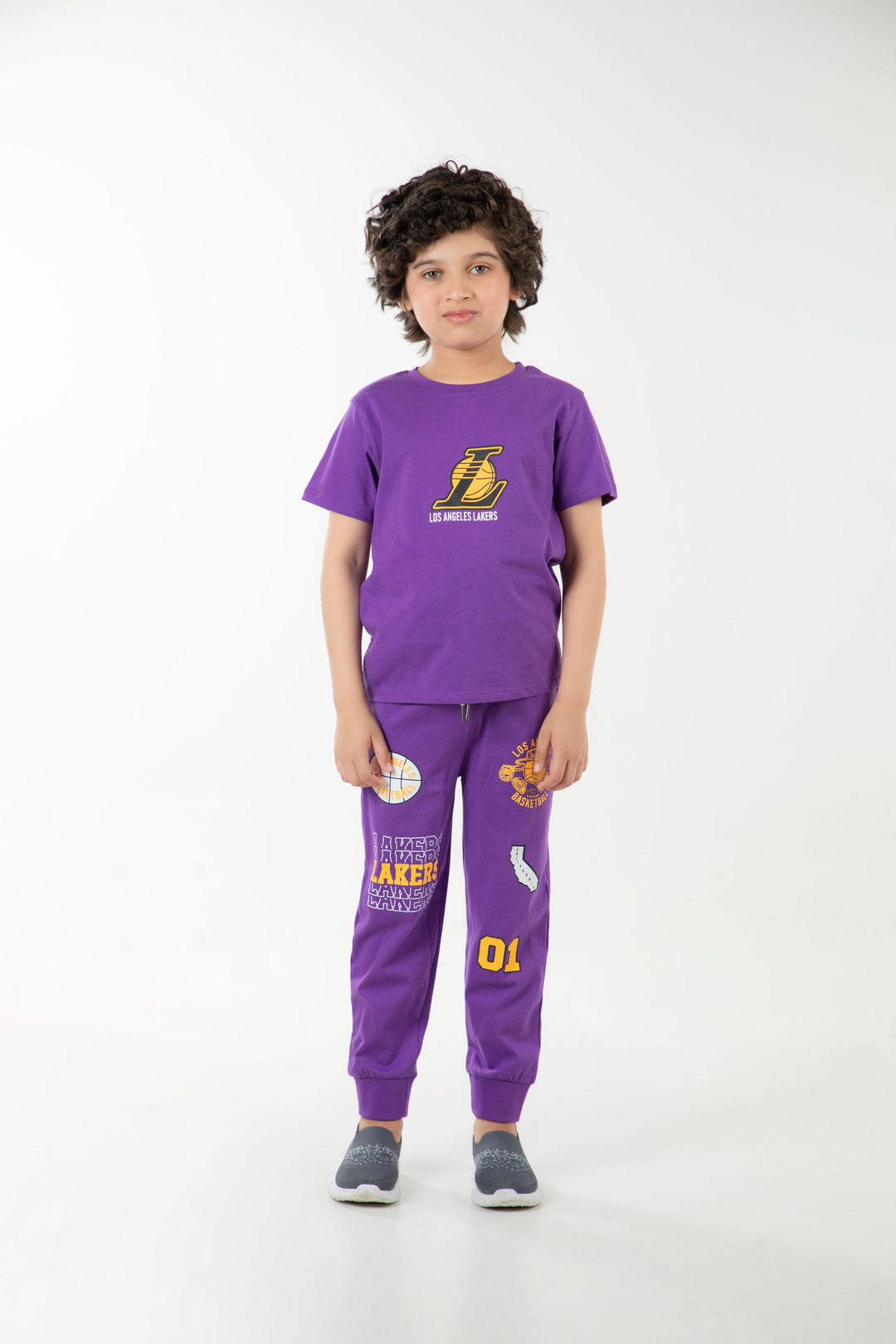 Printed Lakers Tee