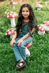 Dungaree Dress Blue