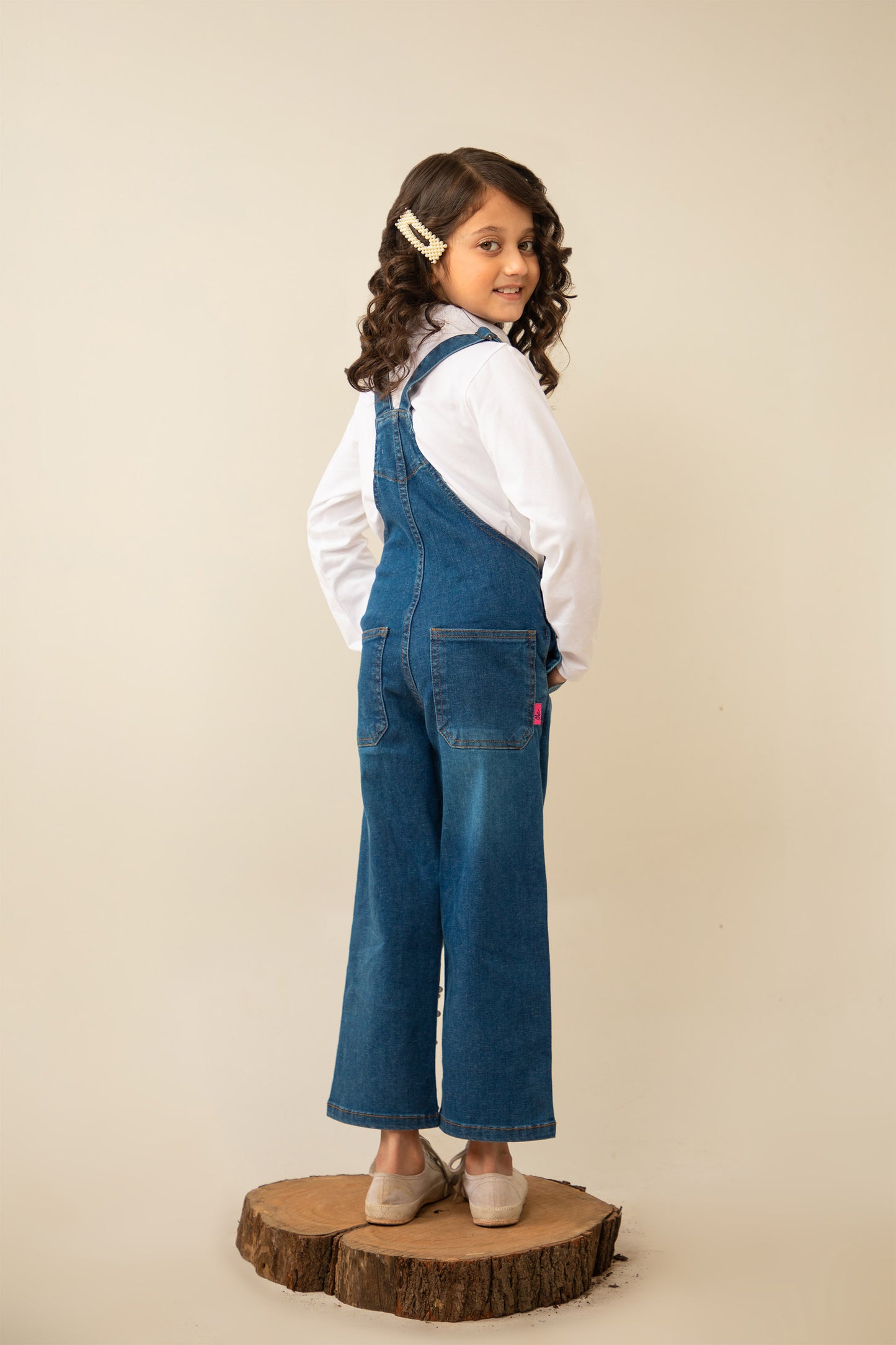 Pearl Dungarees Blue