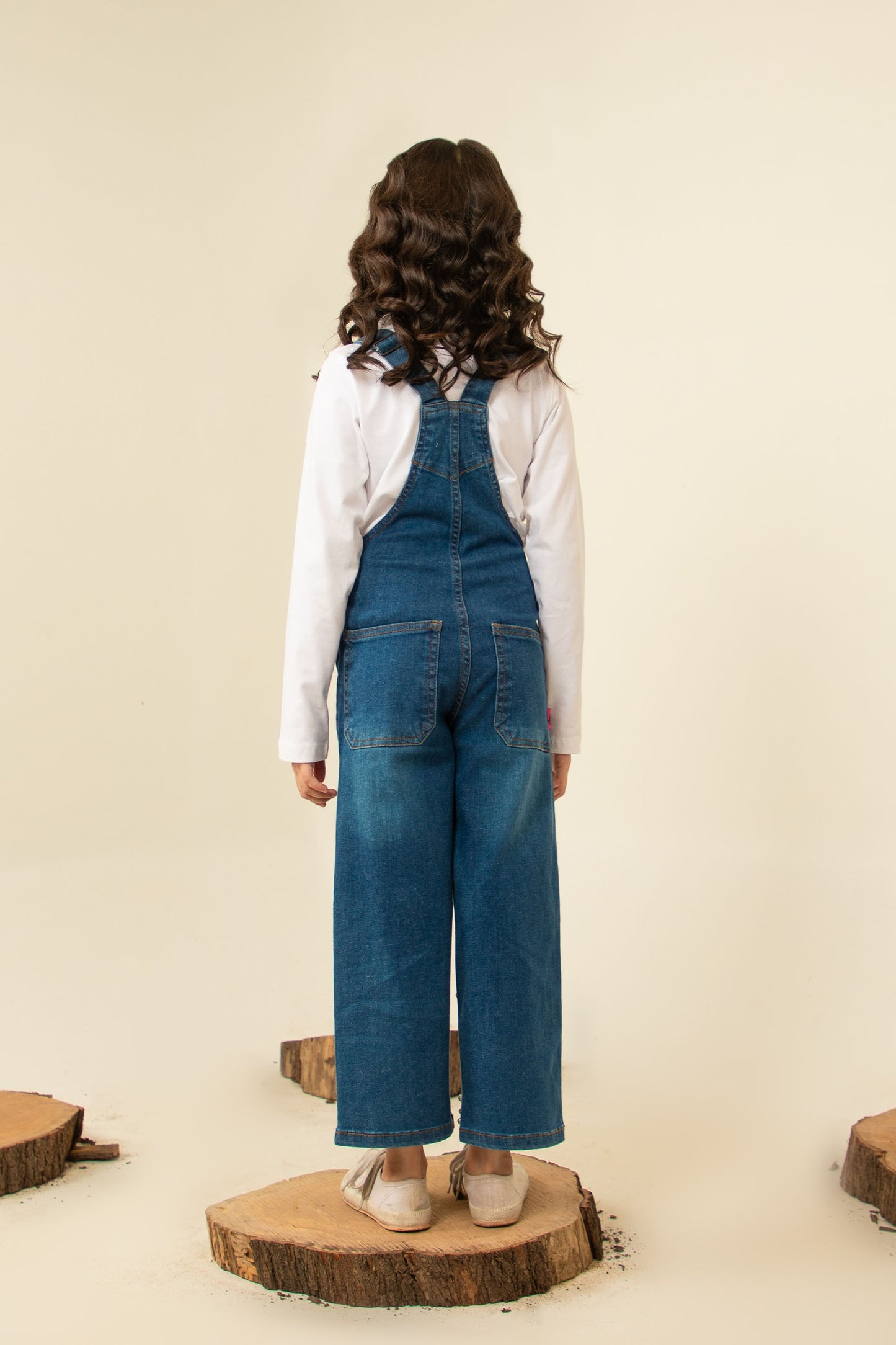 Pearl Dungarees Blue