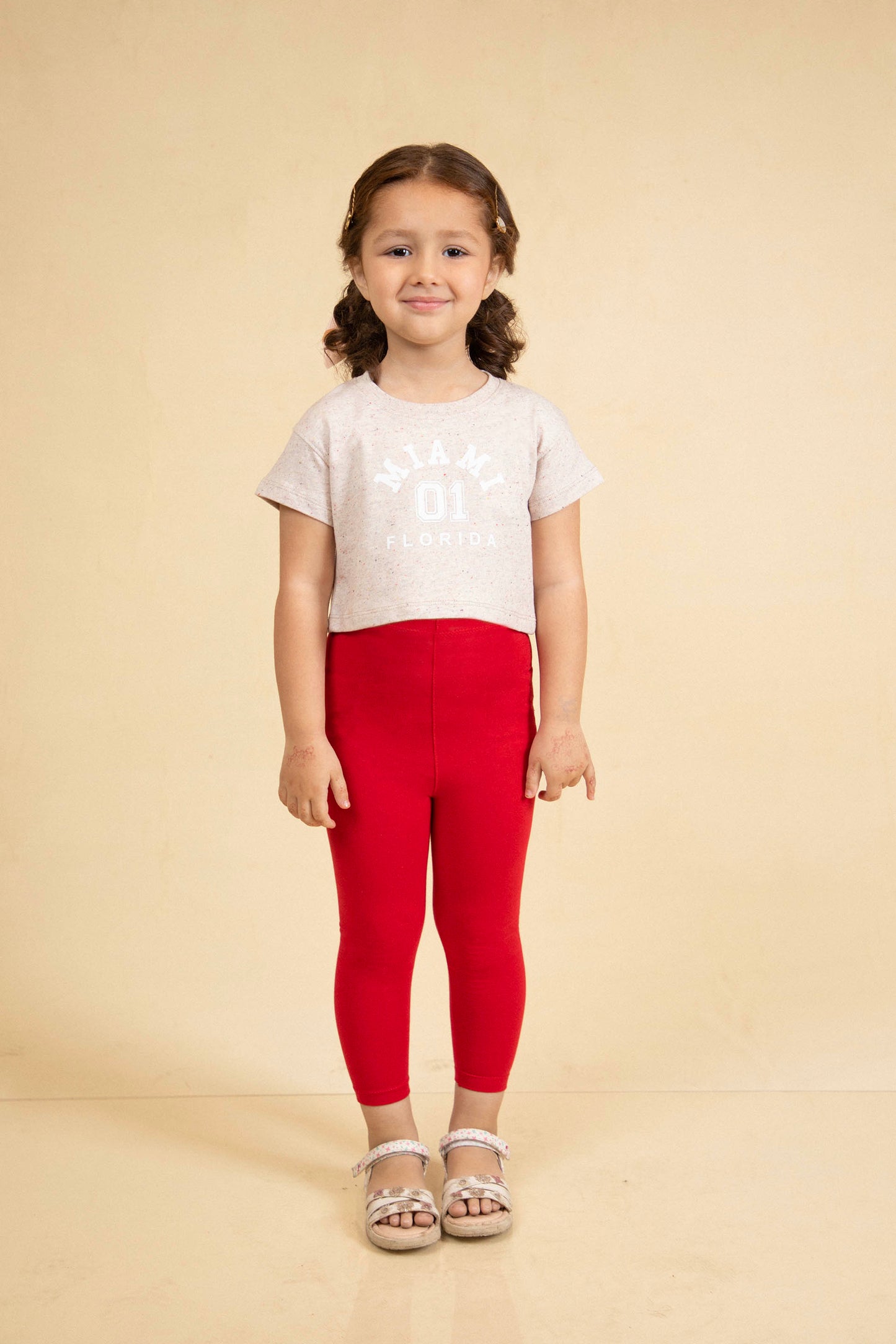 Basic Tights Red