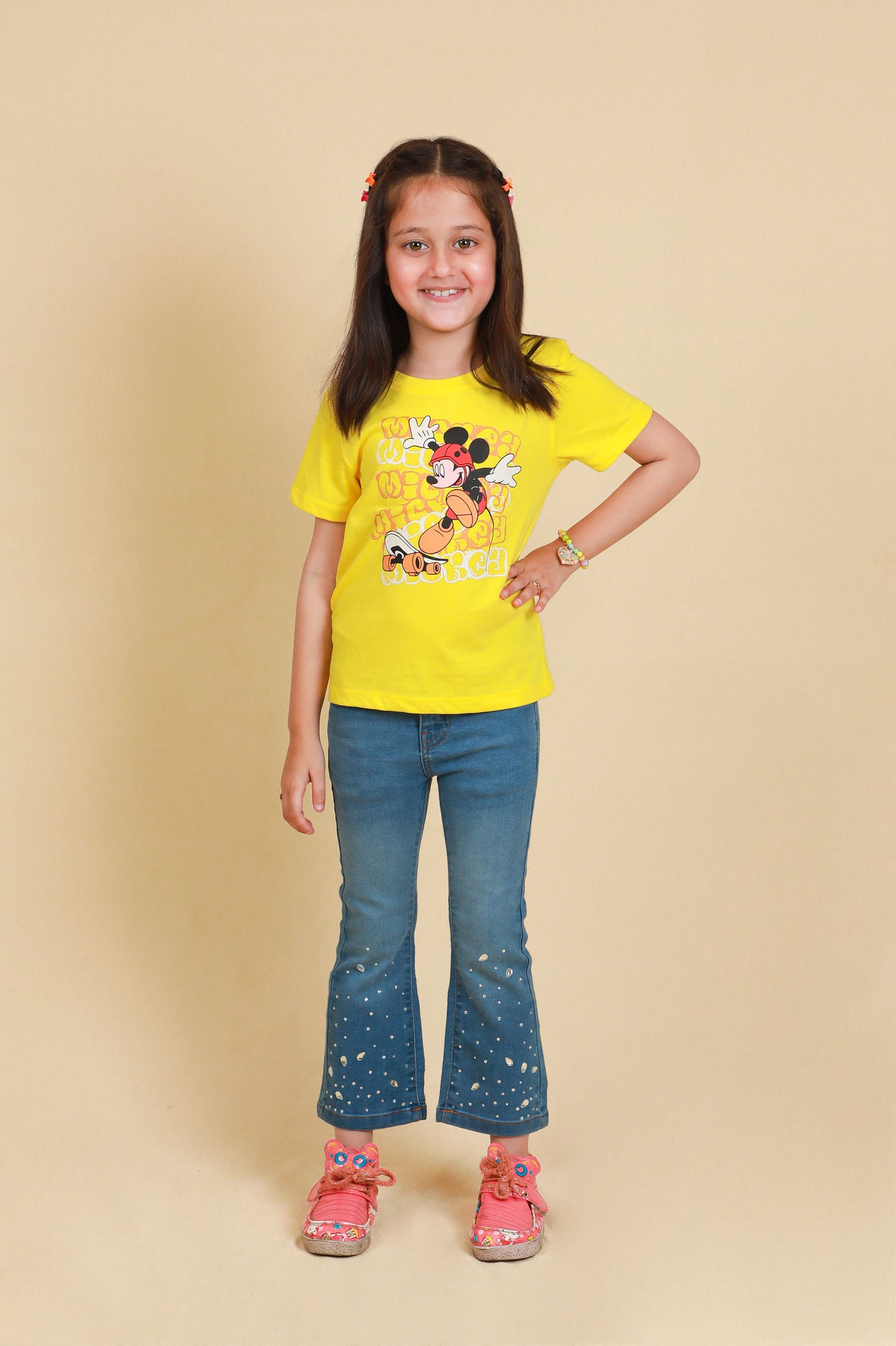 Embellished Jeans Blue