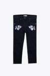 Embroidered Jeans Indigo