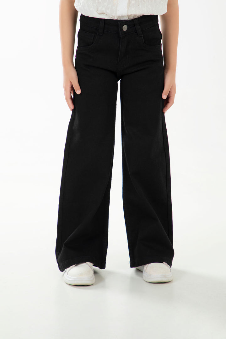Washed Wide Leg Jeans