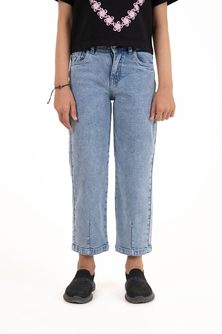 Washed Baggy Jeans