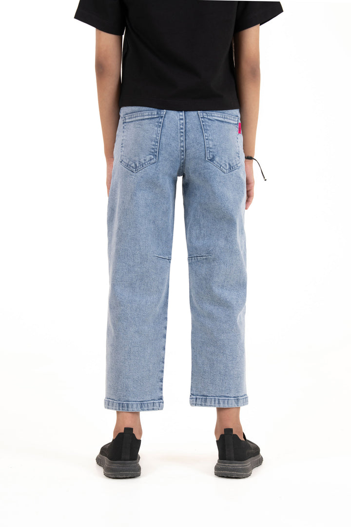 Washed Baggy Jeans