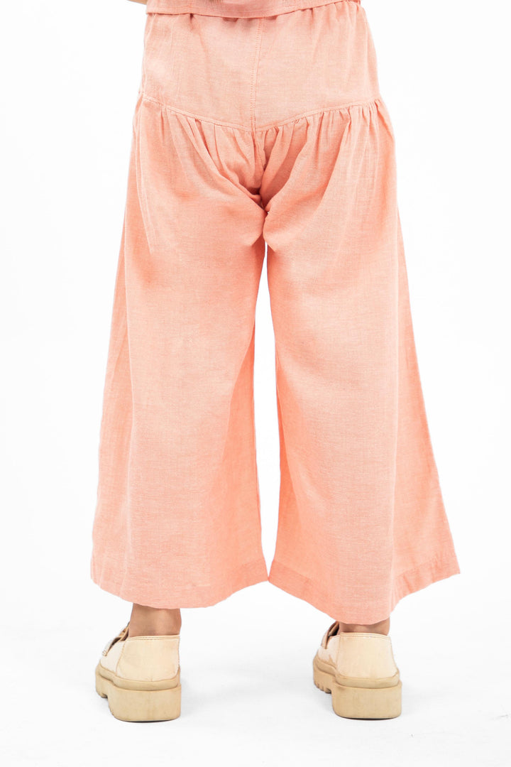 Sharara Pants Peach