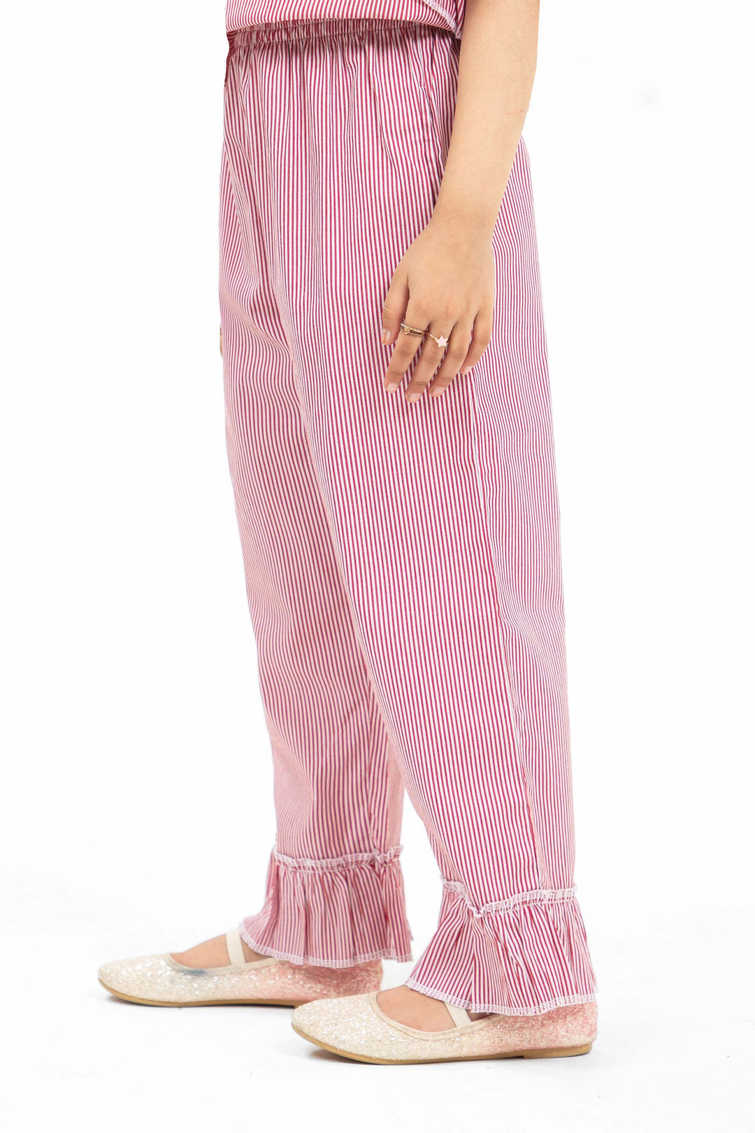 Ruffled Pants Pink