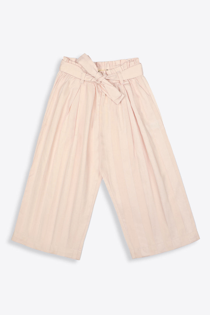 Textured Pants Pink