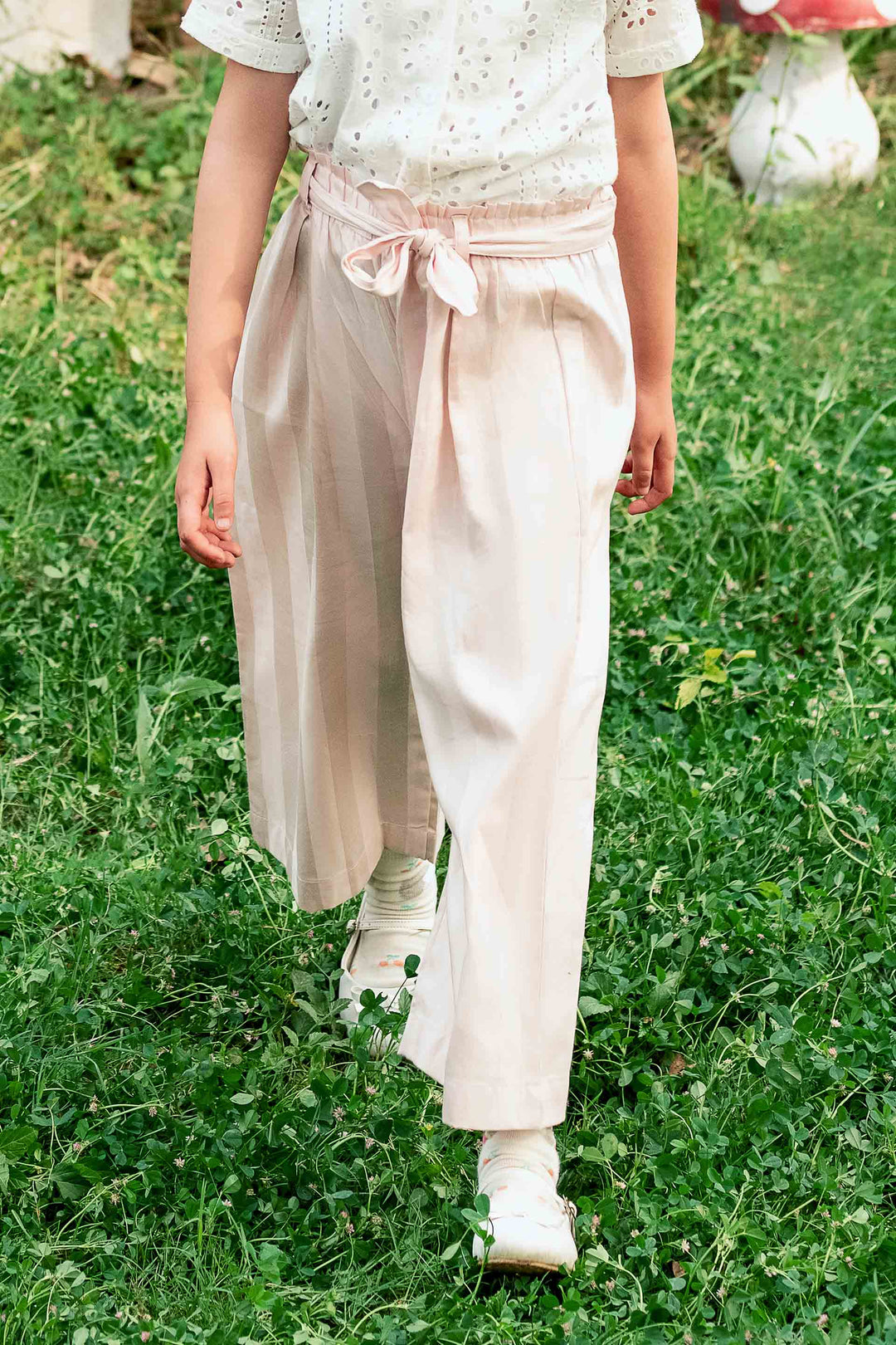 Textured Pants Pink