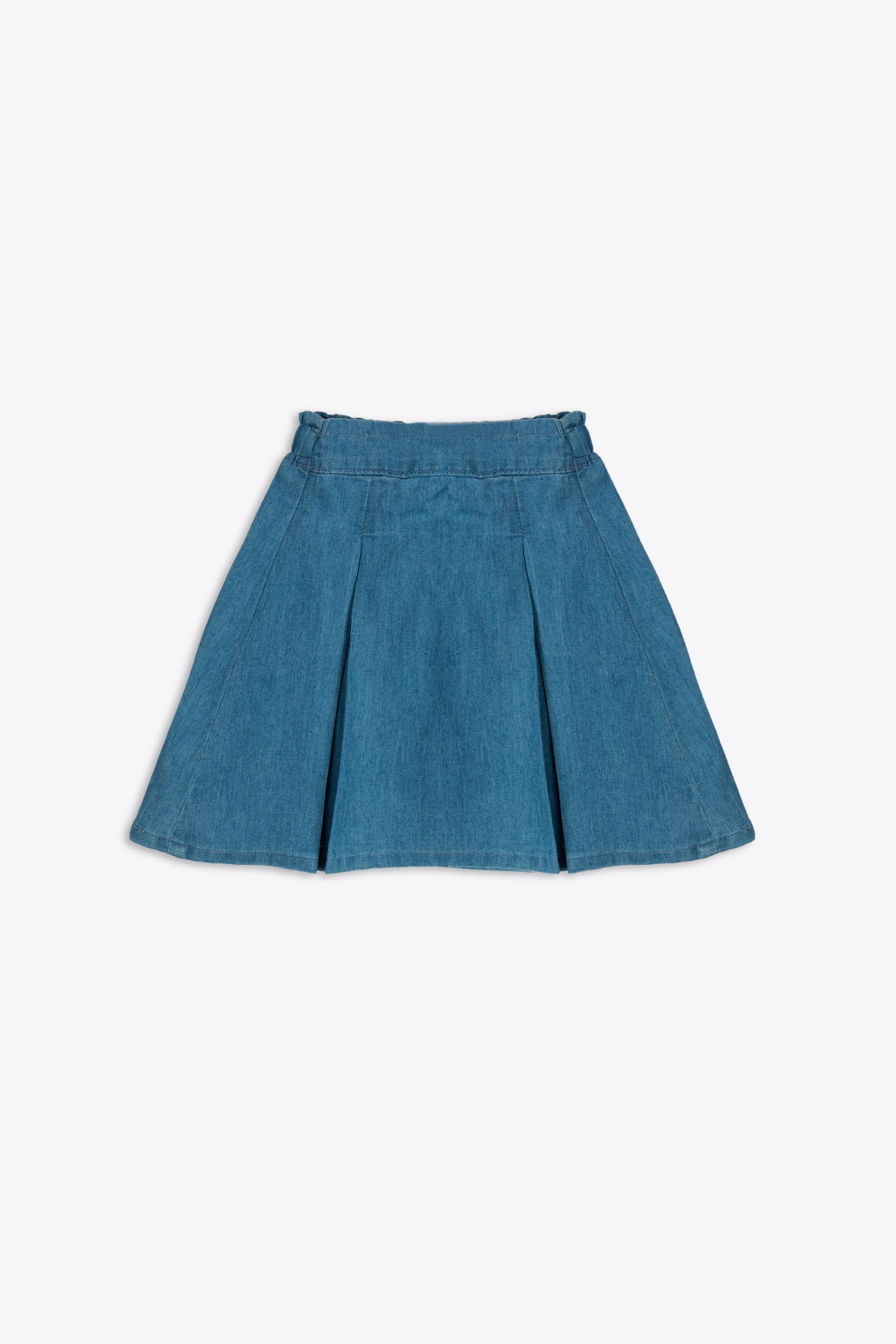 Pleated Skirt Blue