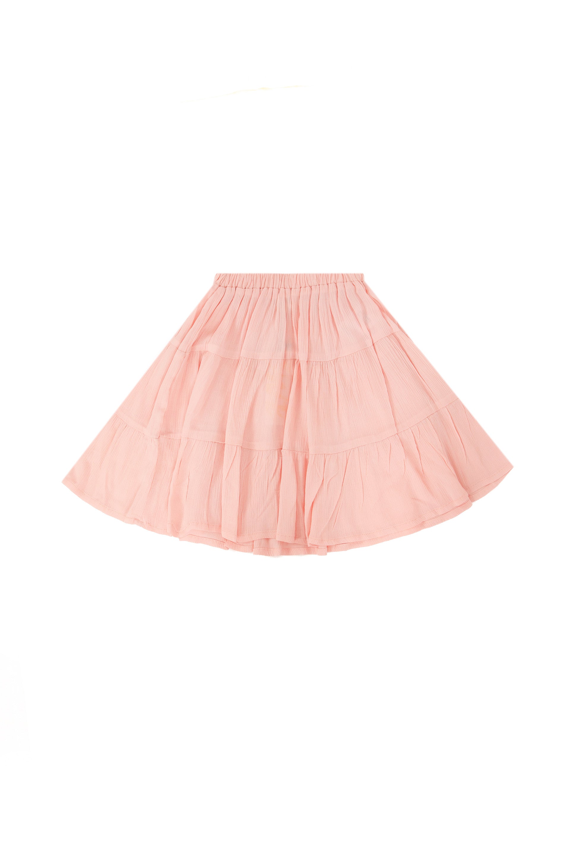 3-Tiered Skirt Peach