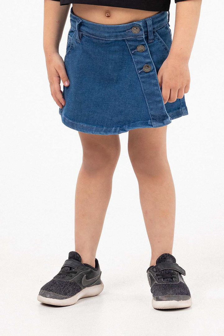 Denim Skirt Blue