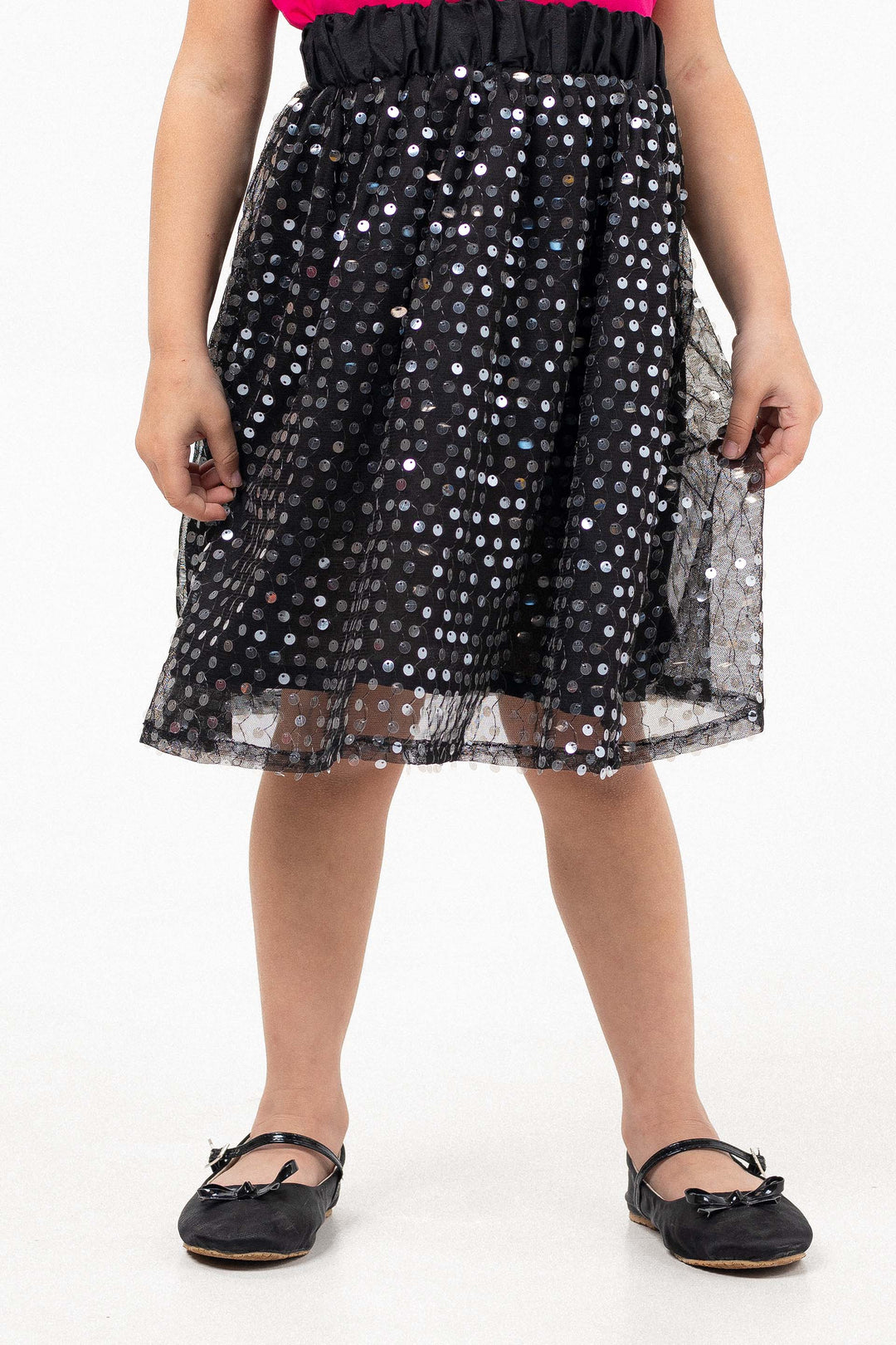 Sequined Skirt Black