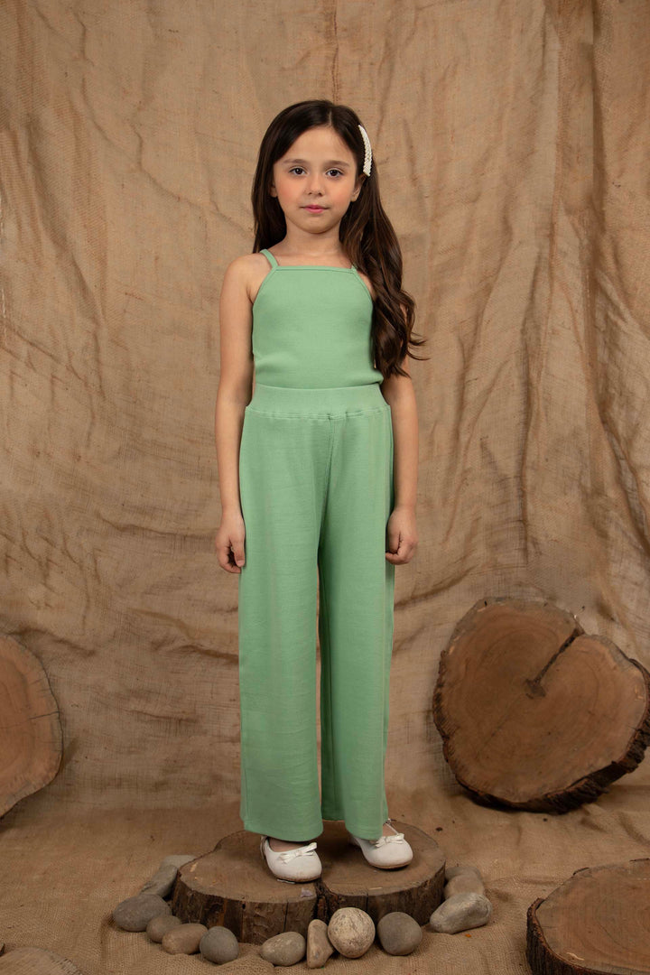 Rib Pants Green