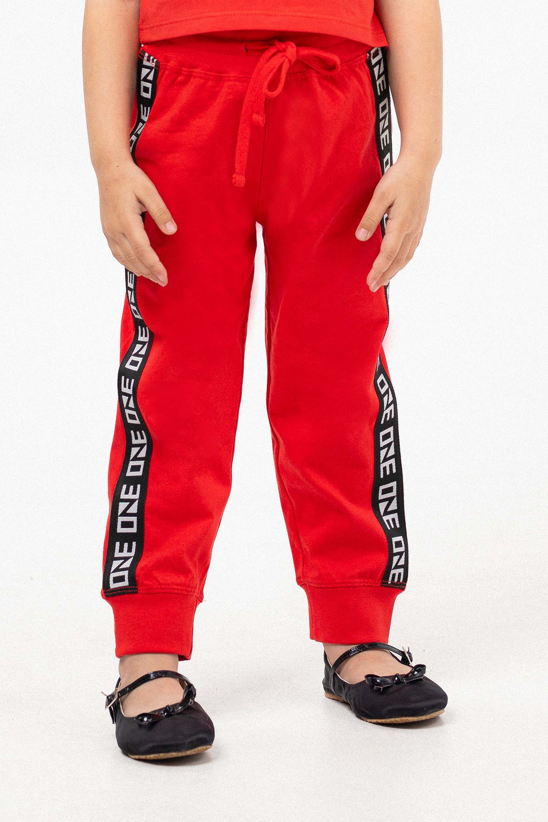 Tape Pants Red