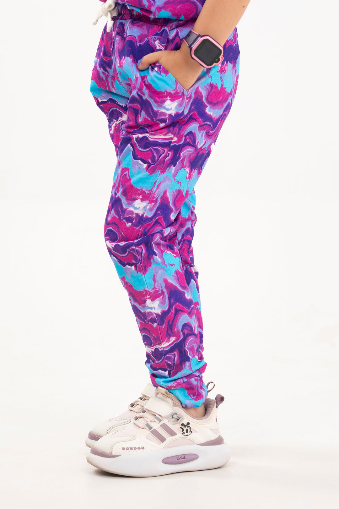 Printed Track Pants Multi