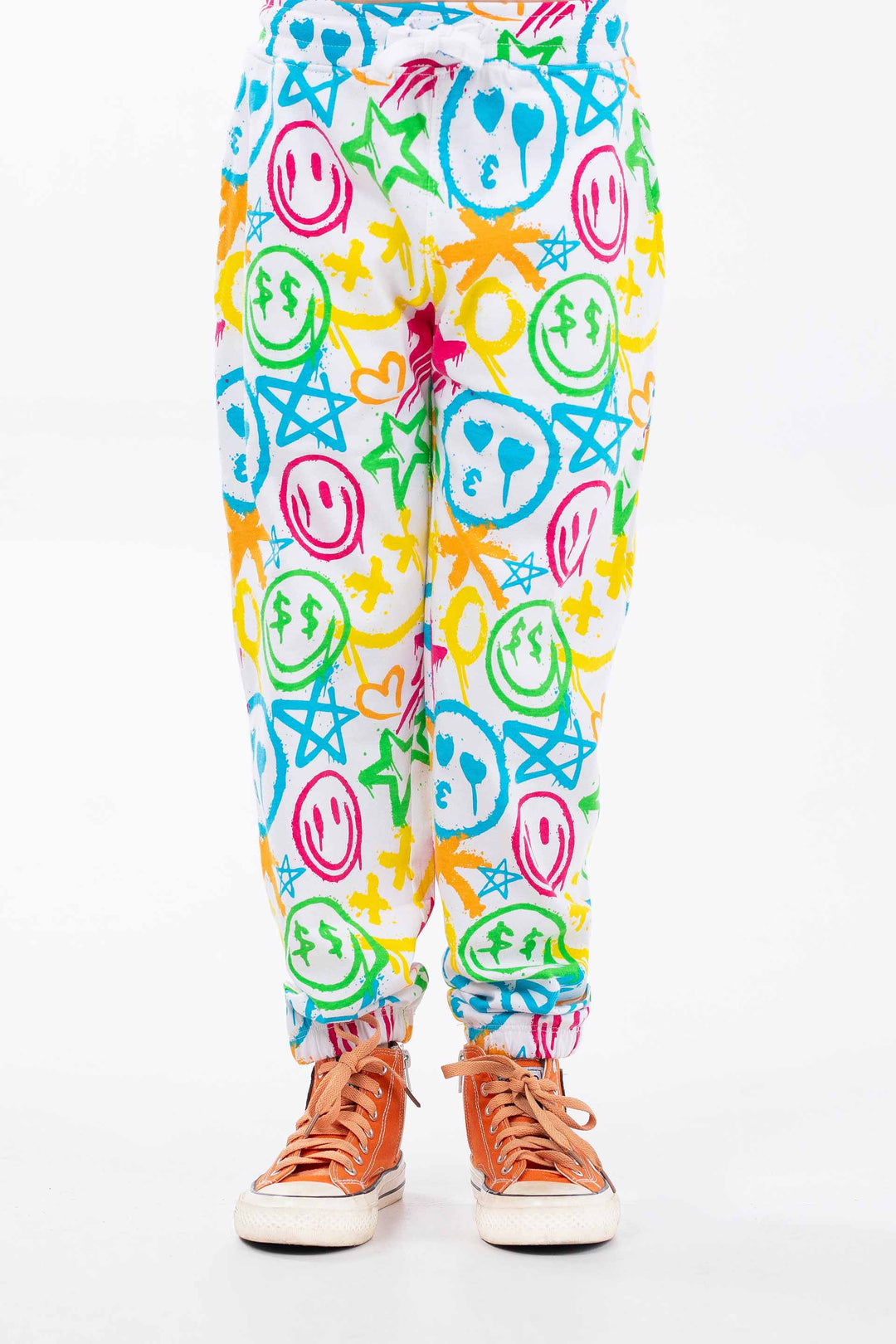 Printed Track Pants