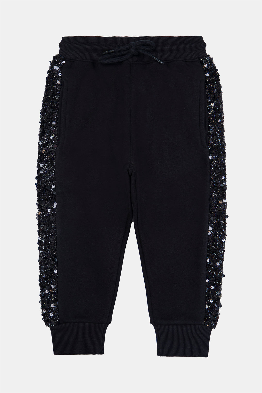 Sequined Track Pants