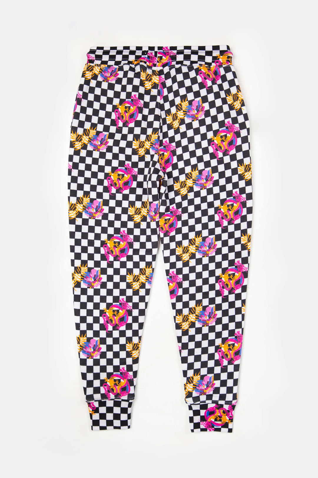 Checkboard Track Pants