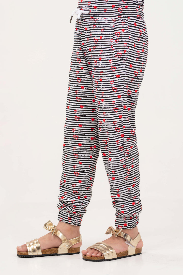 Printed Track Pants