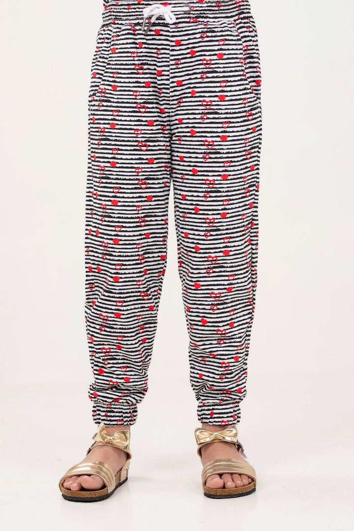 Printed Track Pants