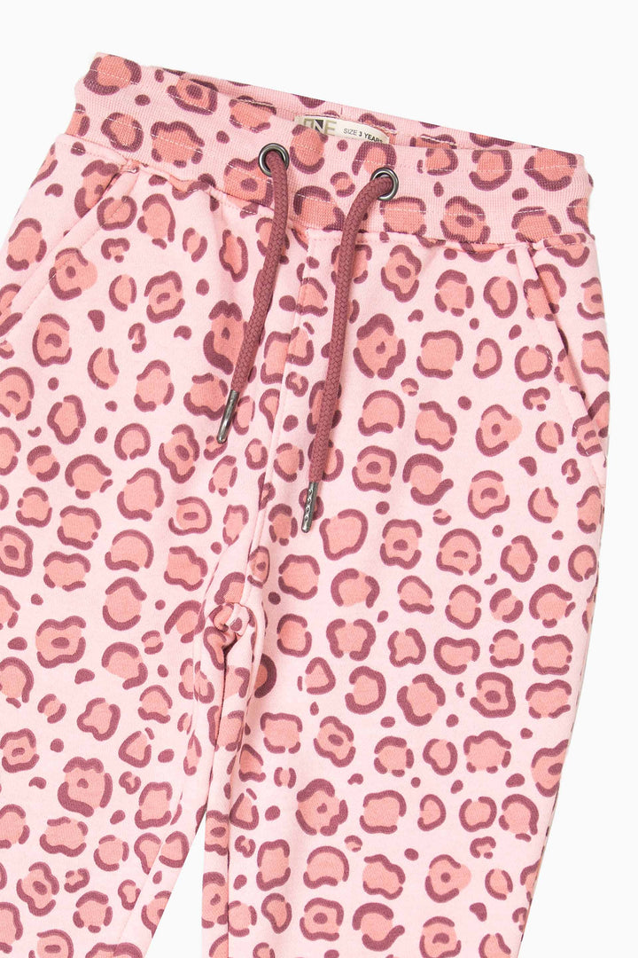 Cheetah Print Trackpants