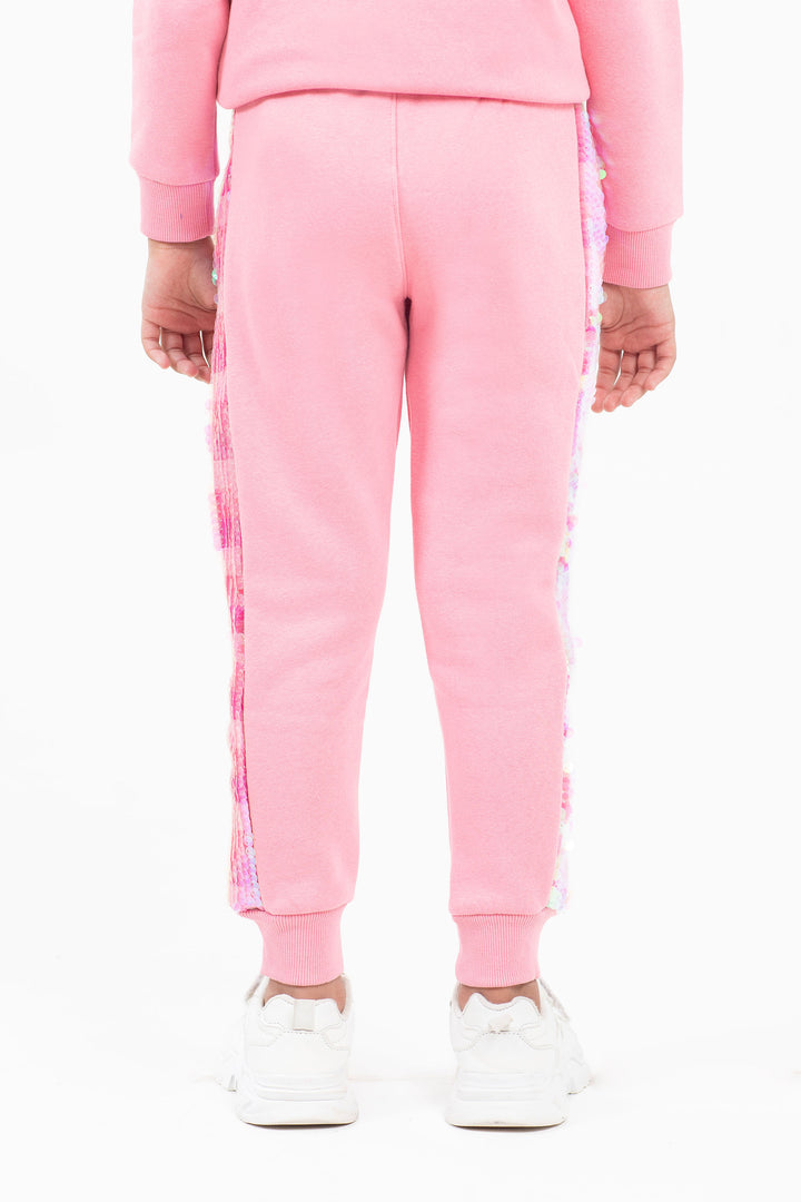 Sequined Track Pants